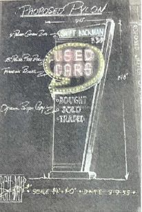 Back Bay Sign Company Proposed Pylon Sketch picture number 1