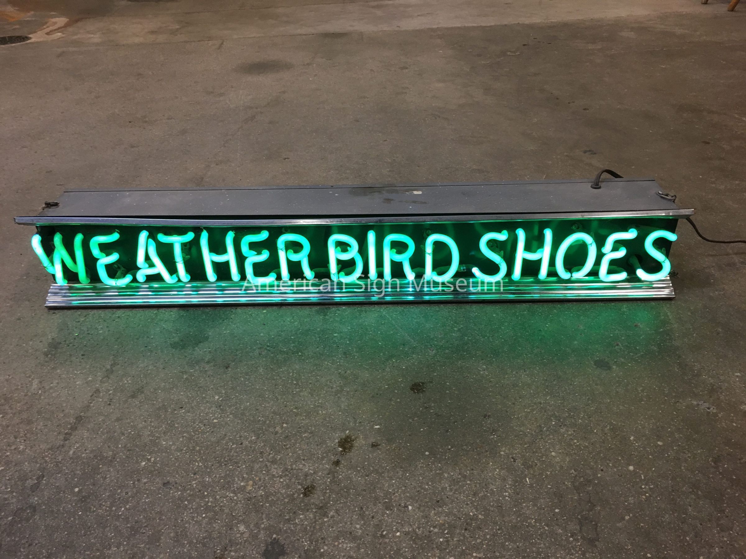 Weatherbird Shoes Point-of-Purchase Sign picture number 1