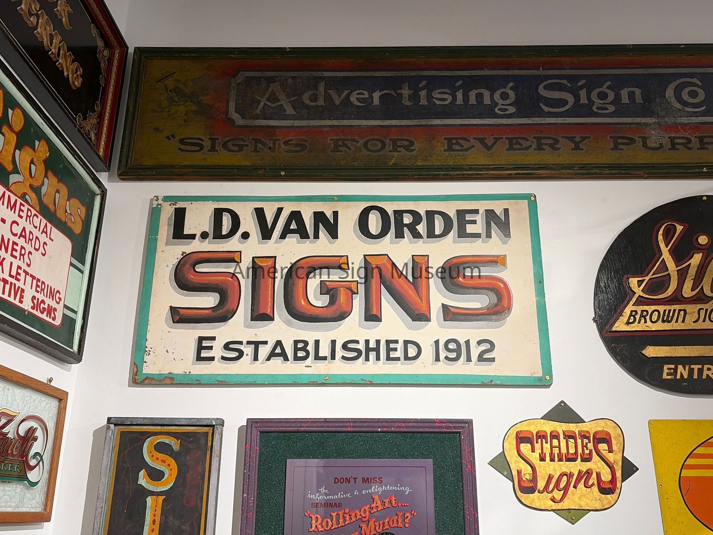 L.D. Van Orden Signs Painted Sign picture number 1