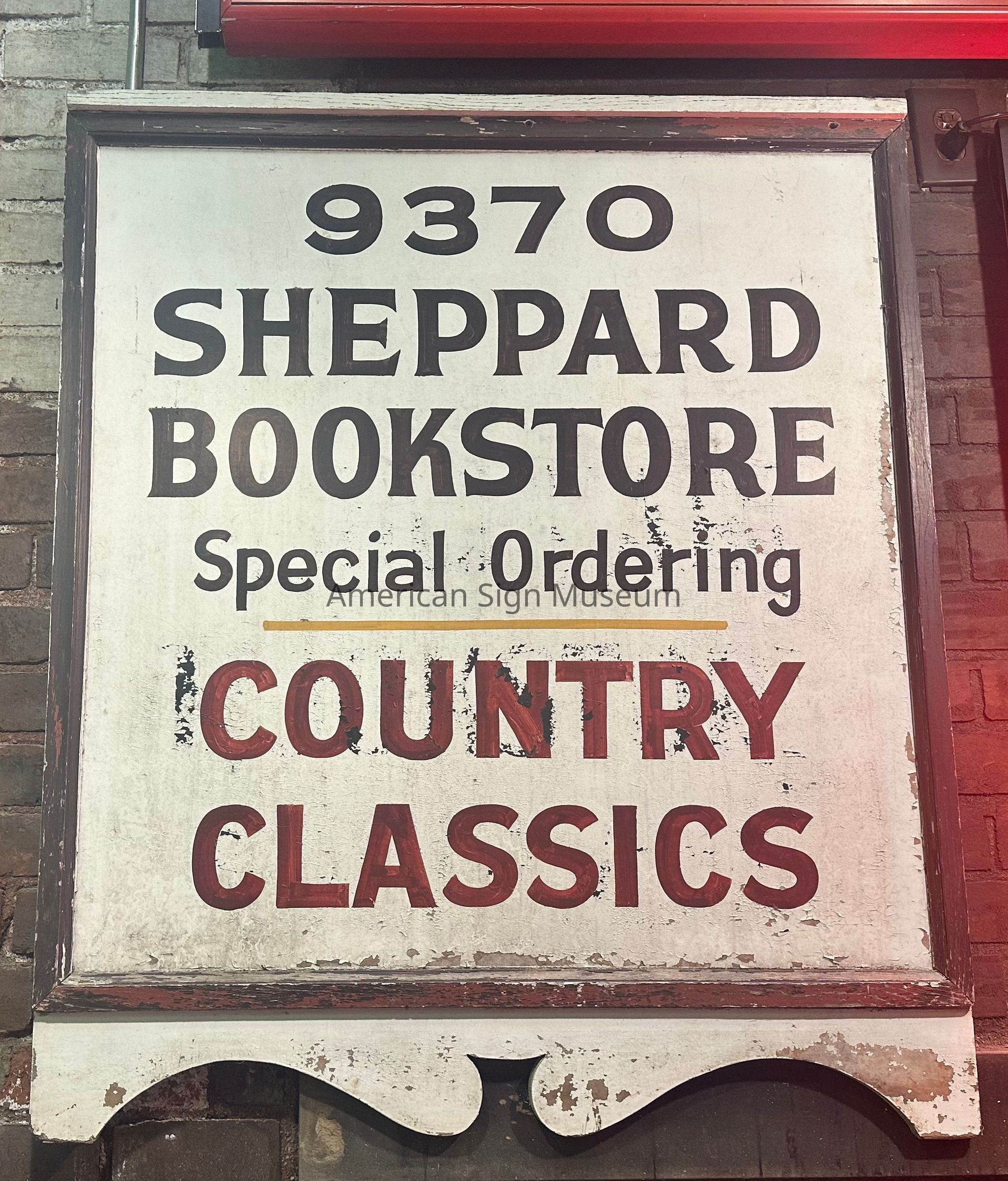 Sheppard Bookstore Sign picture number 1