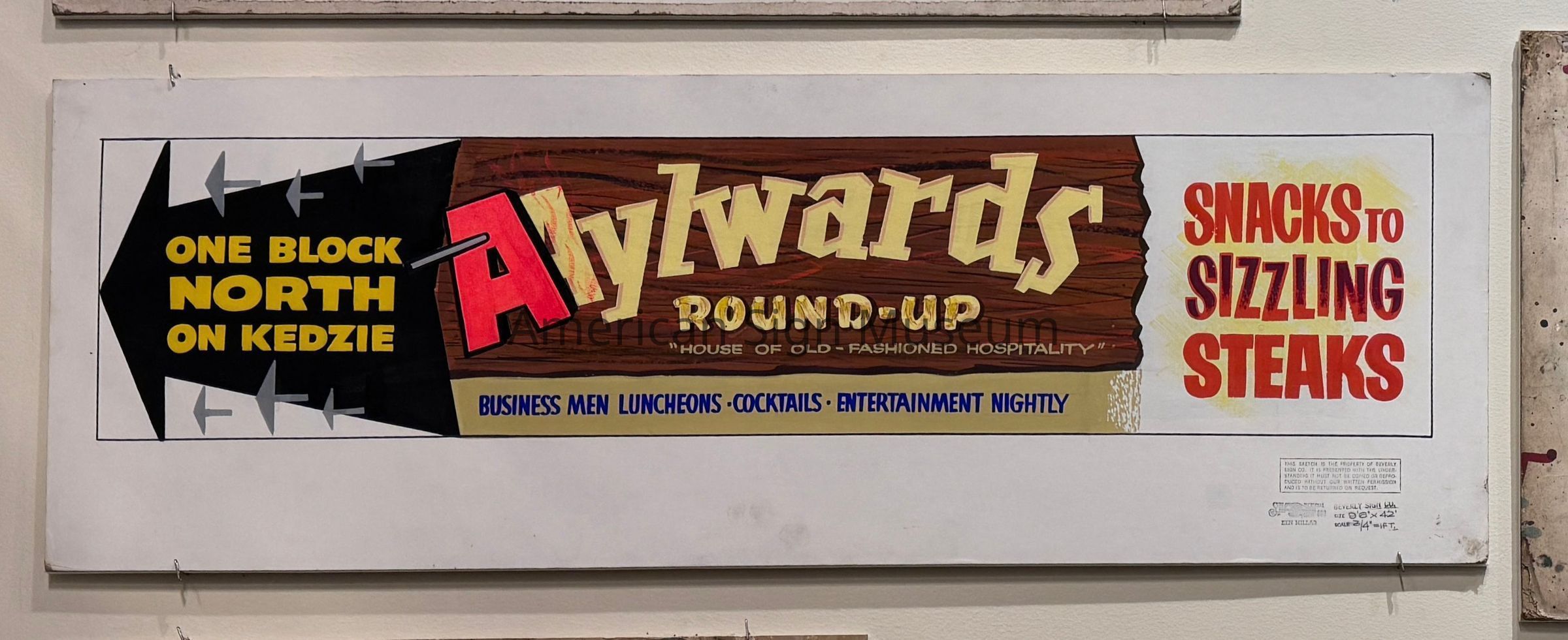 Beverly Sign Co. Sketch - Alylwards picture number 1