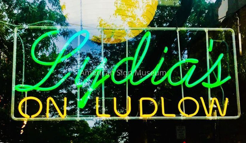 Lydia's on Ludlow Neon Skeleton Sign picture number 1