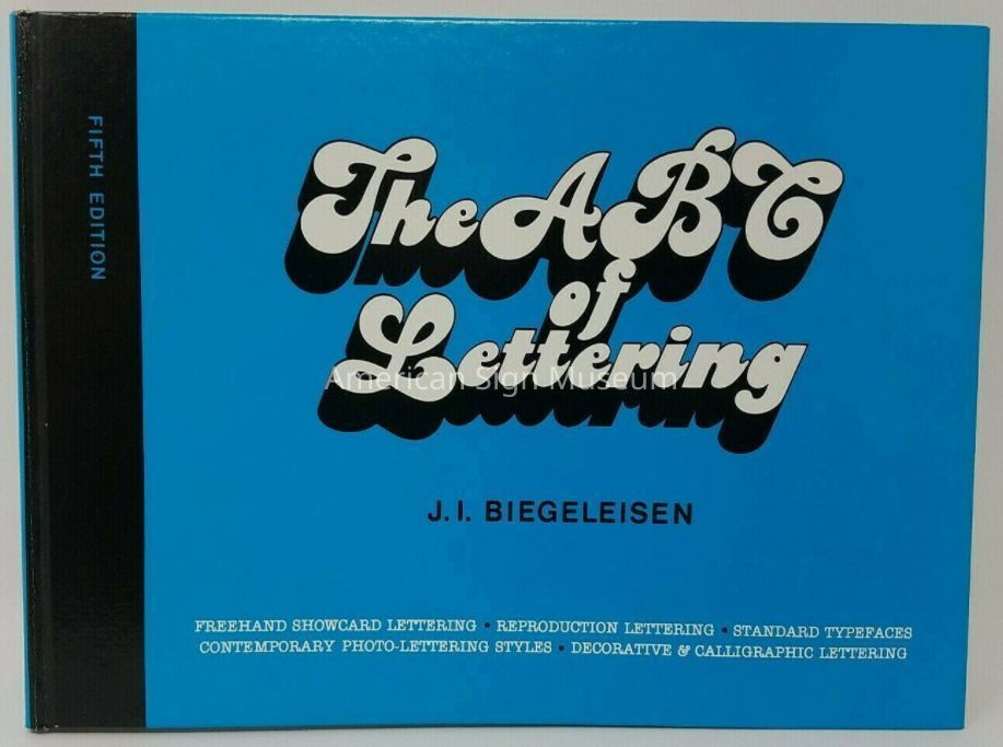 The ABC of Lettering by J.I. Biegeleisen picture number 1
