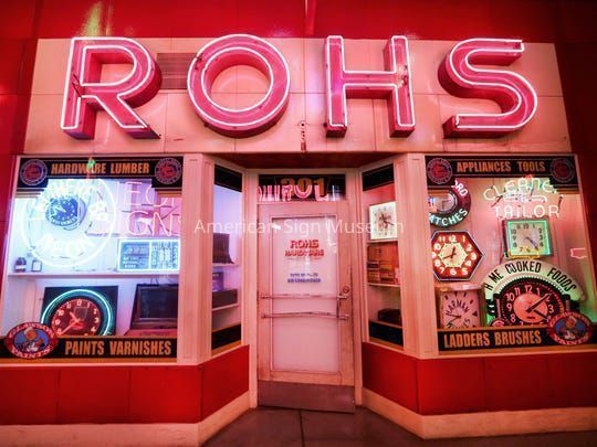 Rohs Hardware Neon Channel Letters Signage picture number 1