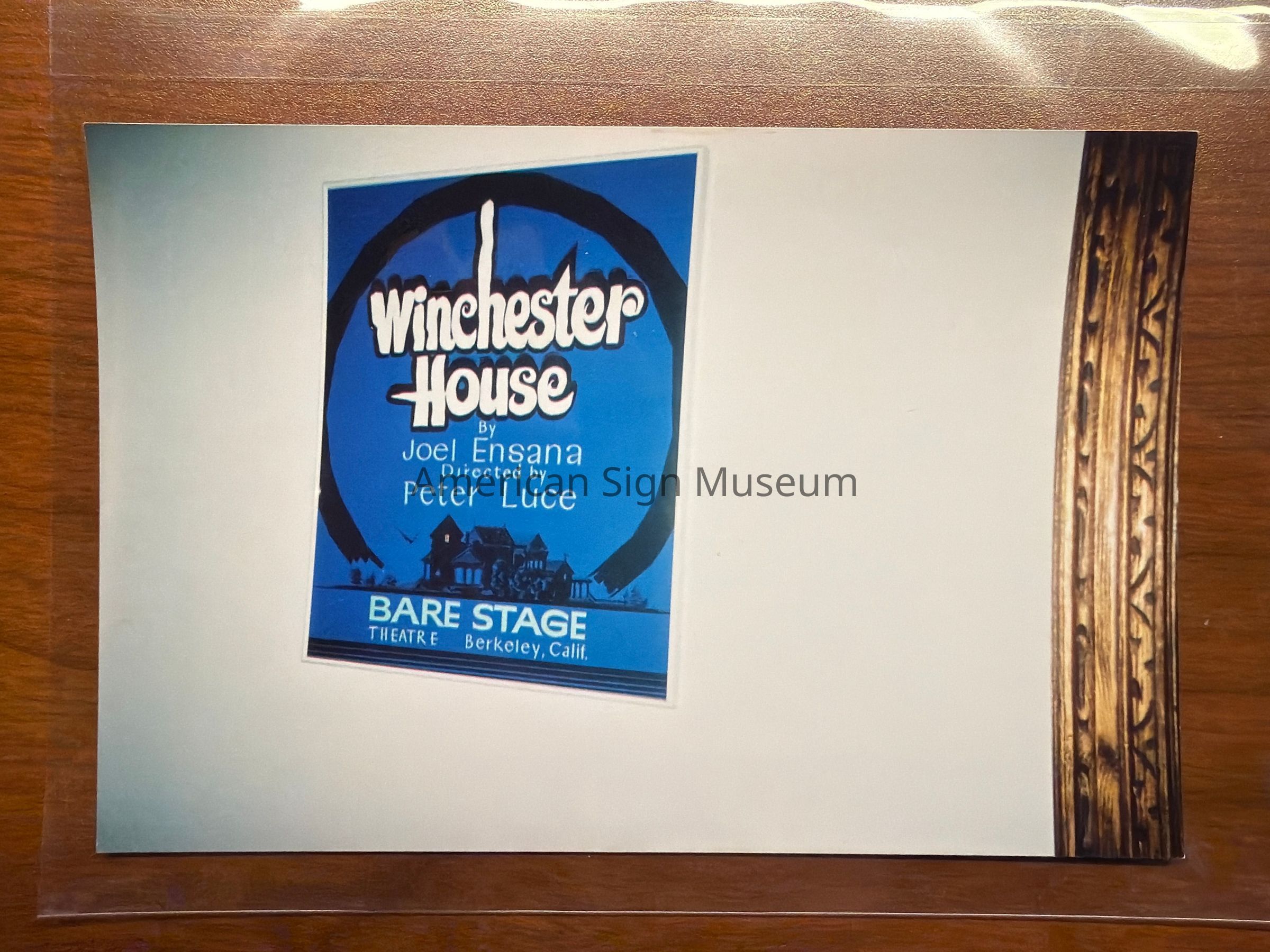 Winchester House Show Card Photograph picture number 1
