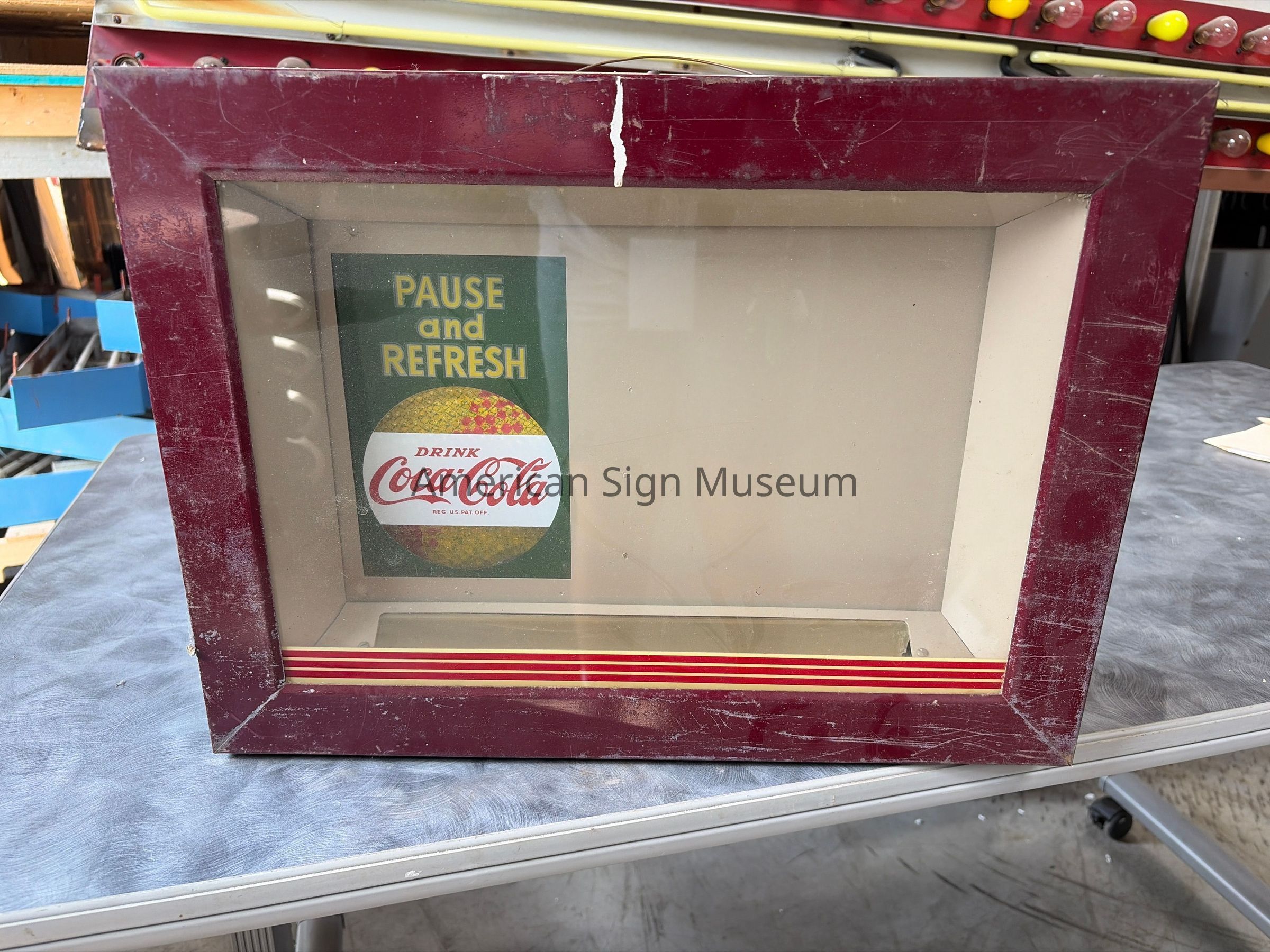 Coca Cola Point-of-Purchase POP Display Sign picture number 1