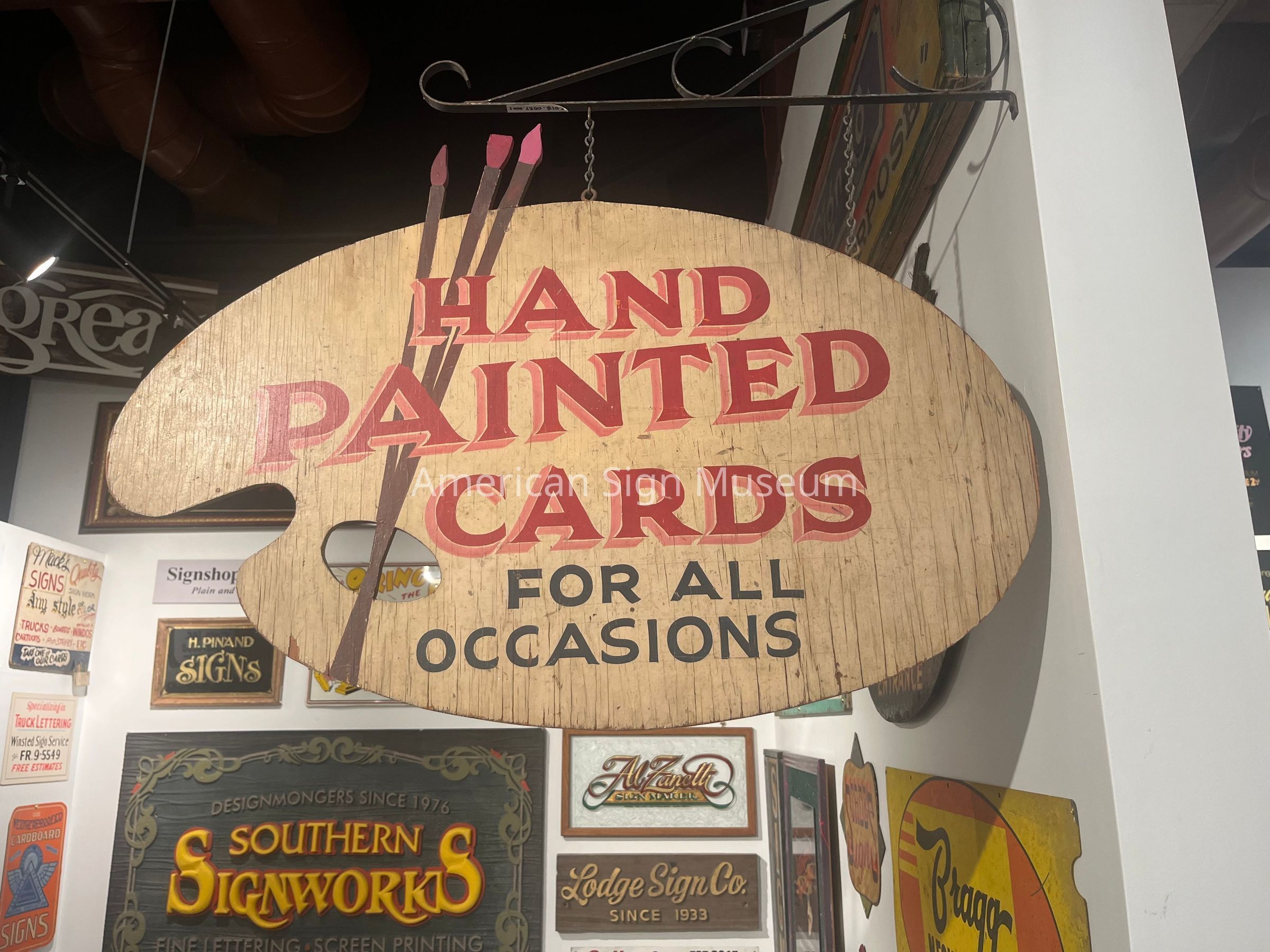 Hand-Painted Cards Sign picture number 1