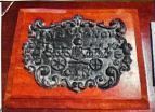 City Insurance Antique Wooden Fire Marker picture number 1