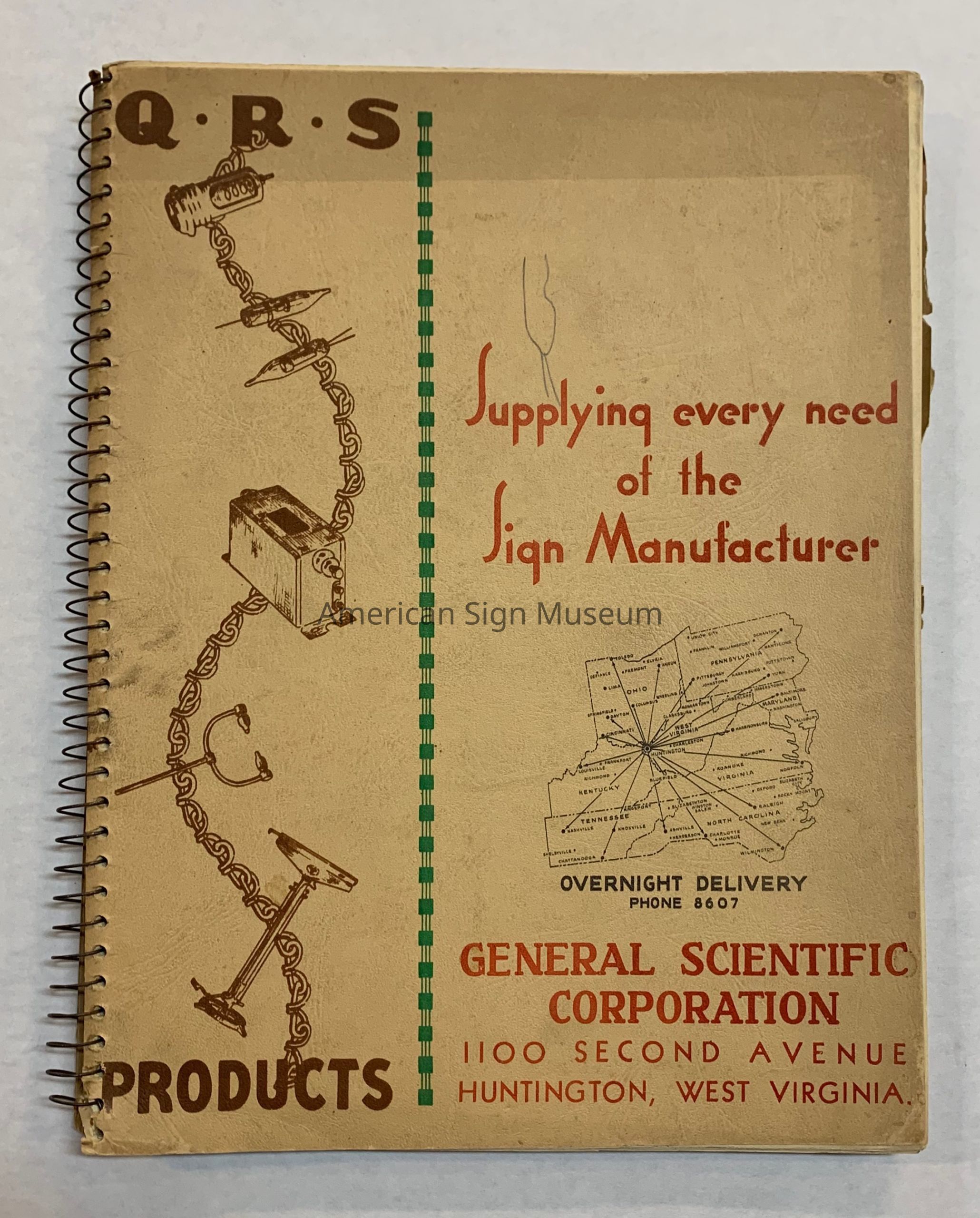 General Scientific Corp. Sign Supply Catalogue picture number 1