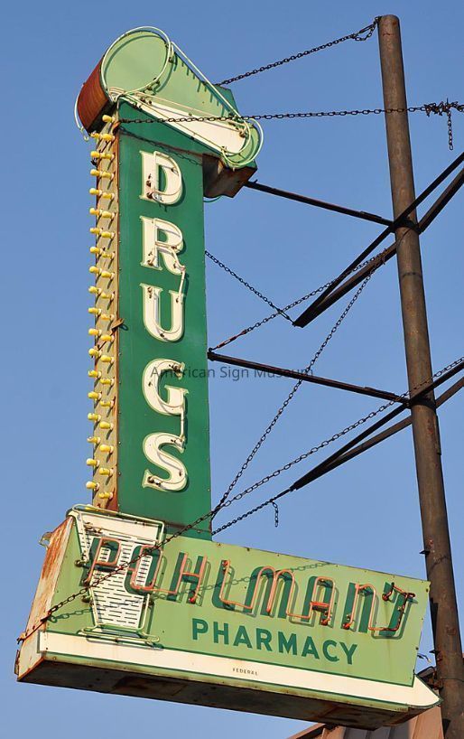 Pohlman's Pharmacy Sign picture number 1