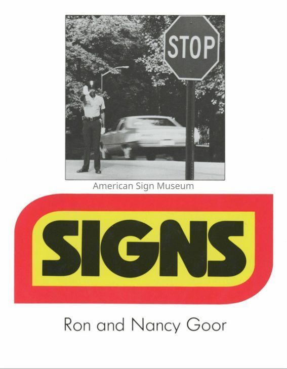 Signs by Ron and Nancy Goor. Published by Thomas A. Crowell picture number 1