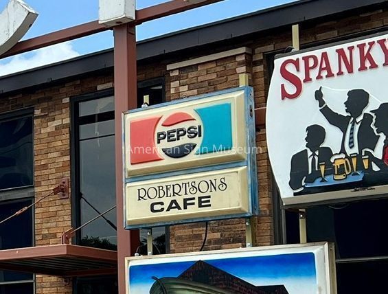 Robertson's Cafe Pepsi Sign picture number 1