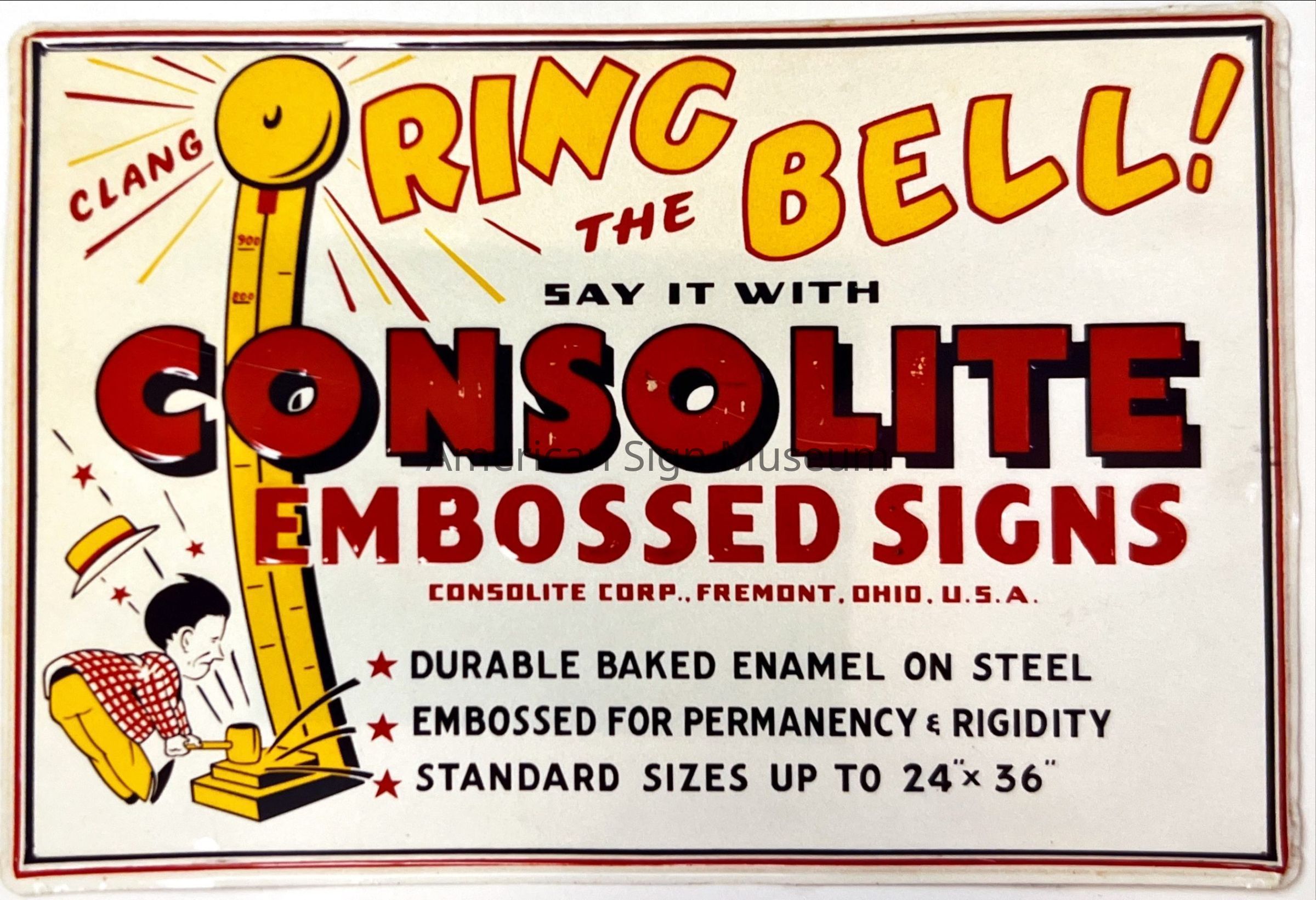 Consolite Corp. Porcelain Enamel Sign picture number 1