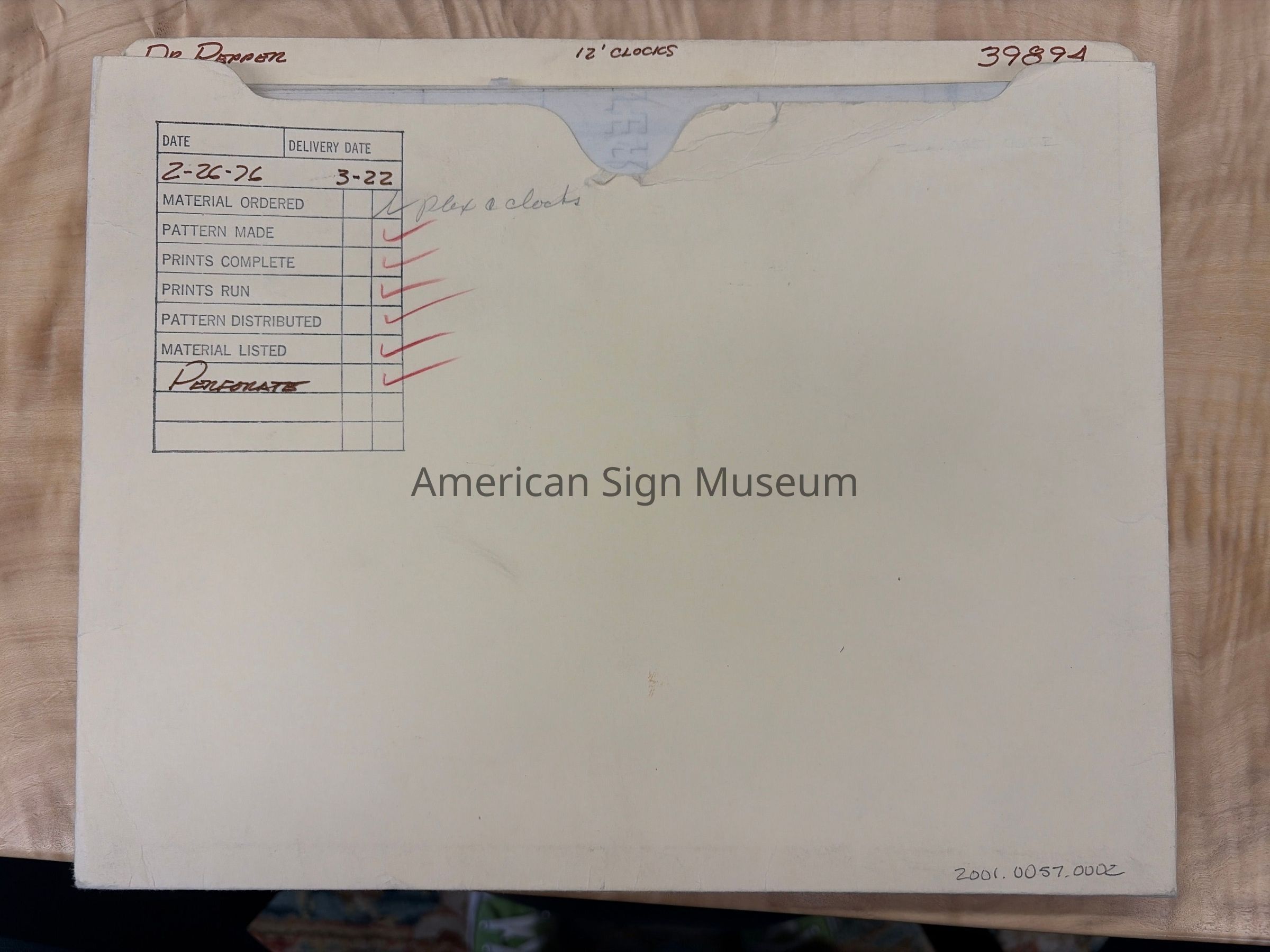 Dr. Pepper Sign Blueprints - National Headquarters picture number 1