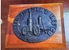 United Firemen's Insurance Company Wooden Fire Marker picture number 1