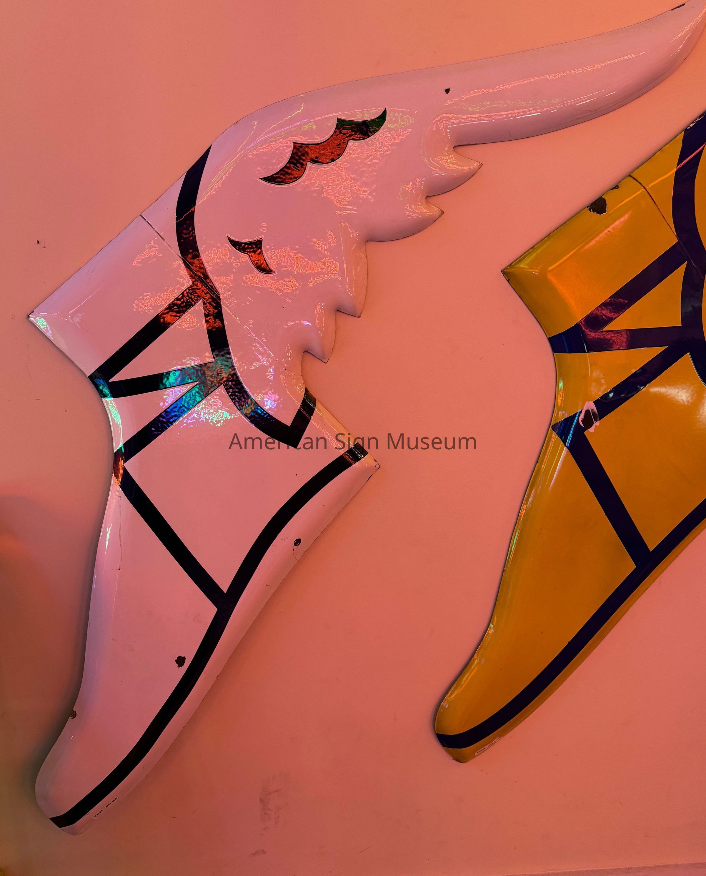 Goodyear Winged Shoe Porcelain Enamel Sign picture number 1
