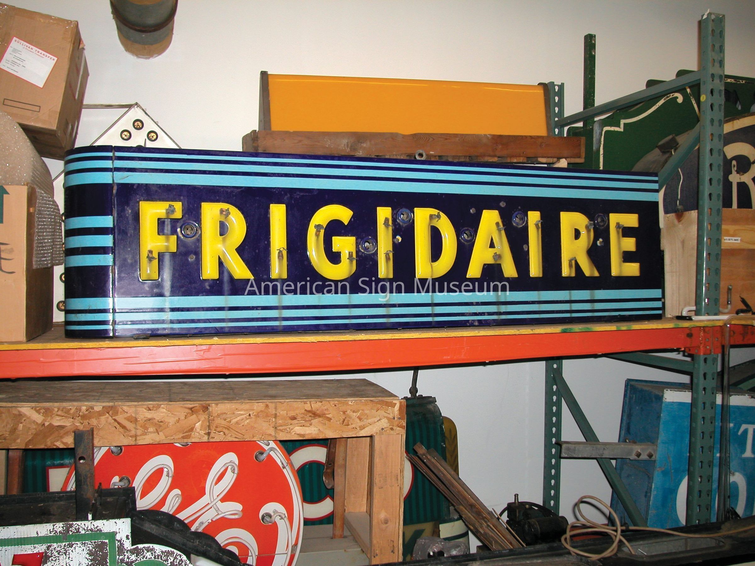 Frigidaire Porcelain Enamel & Neon Sign picture number 1
