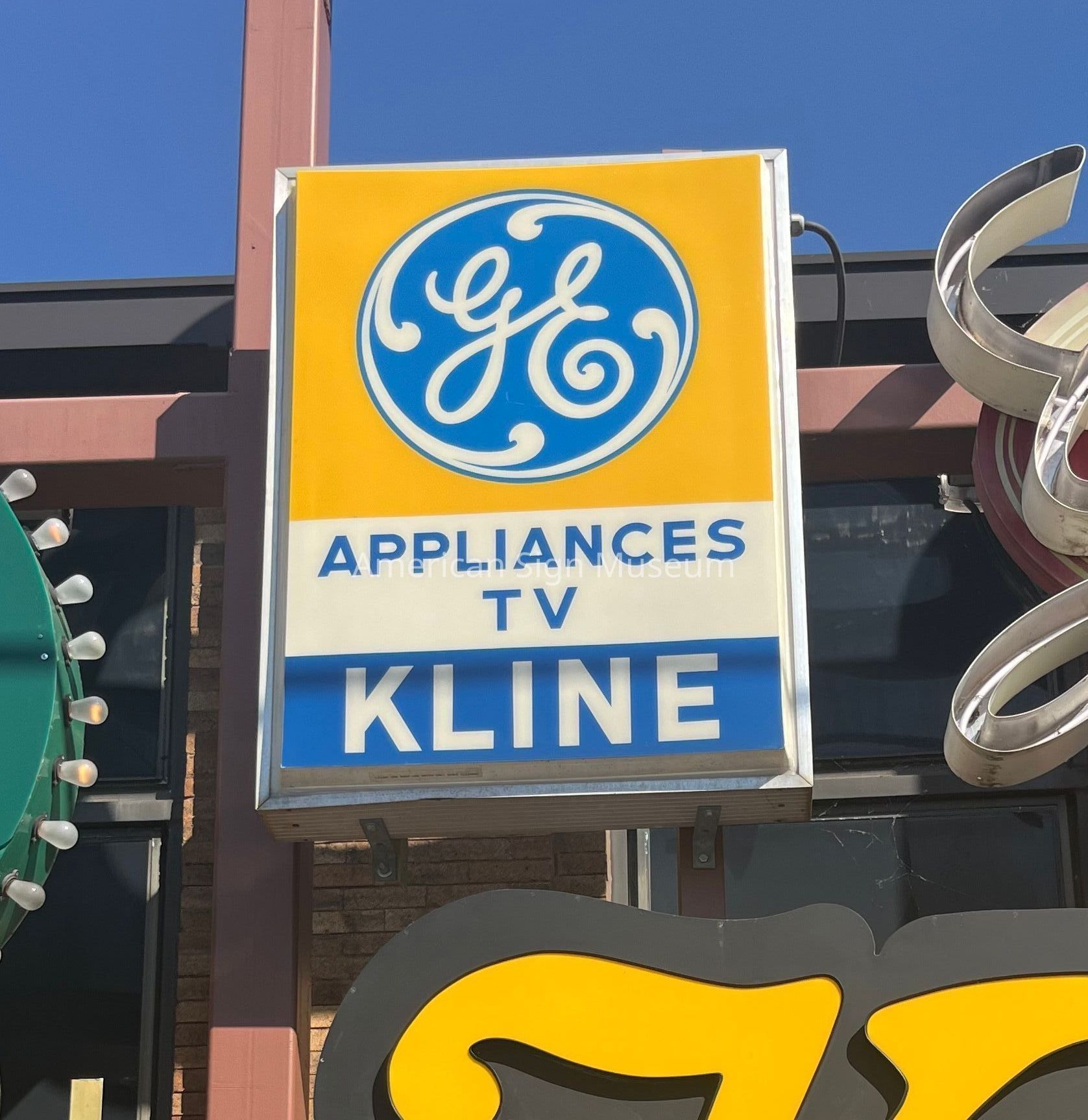 General Electric Kline Plastic Sign picture number 1