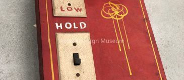 Hand-Lettered Bombarder Switch Panel picture number 1