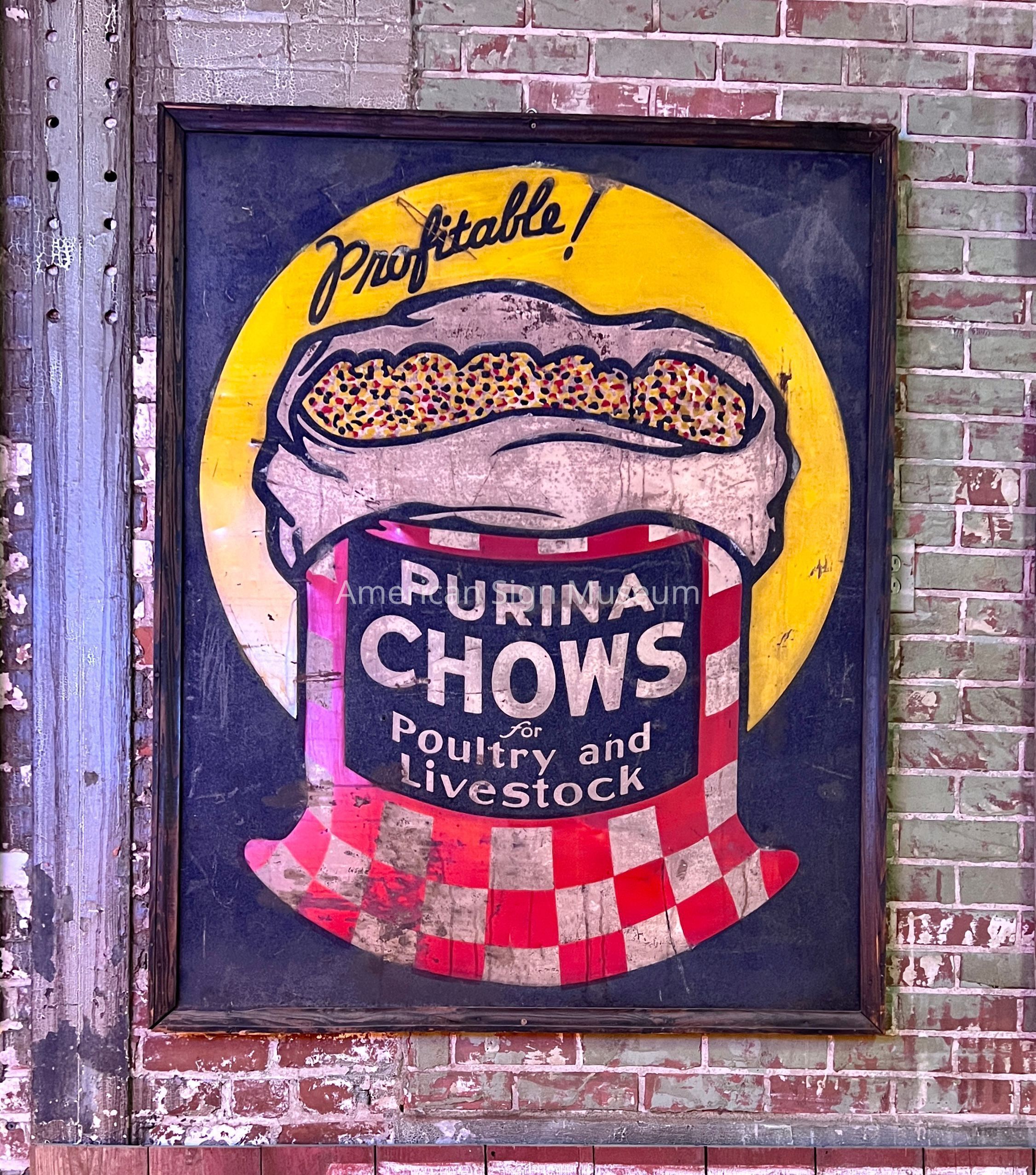 Purina Chows Wooden Sign picture number 1