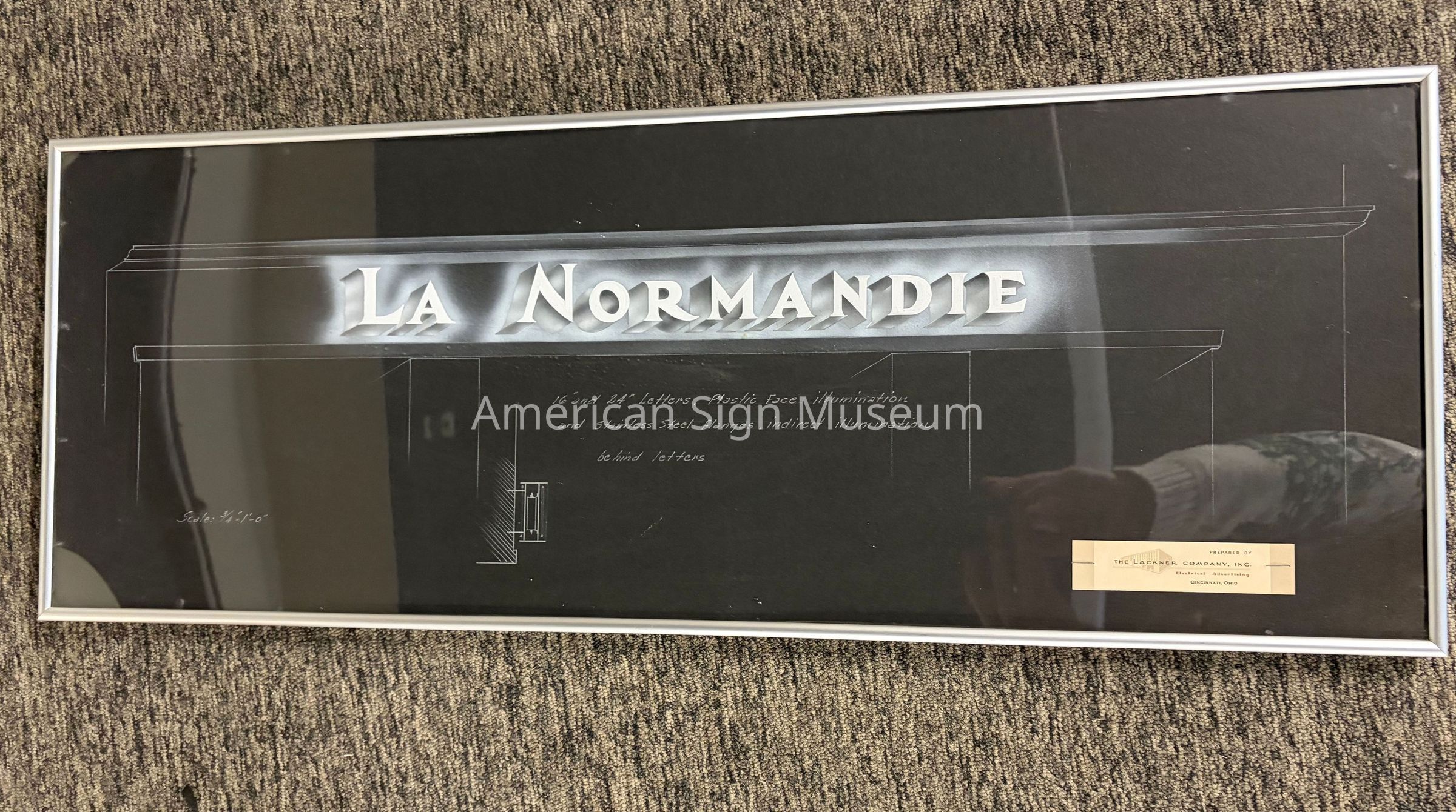 La Normandie Sign Sketch picture number 1