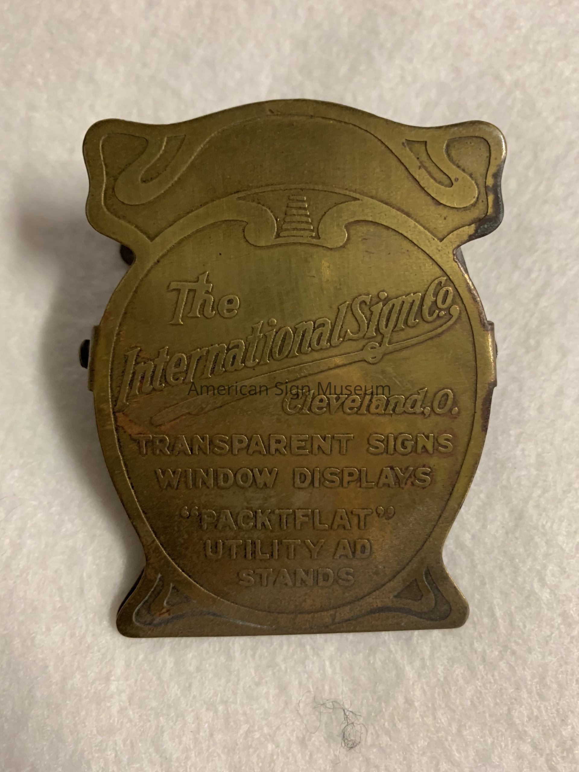 International Sign Company Brass Clip picture number 1