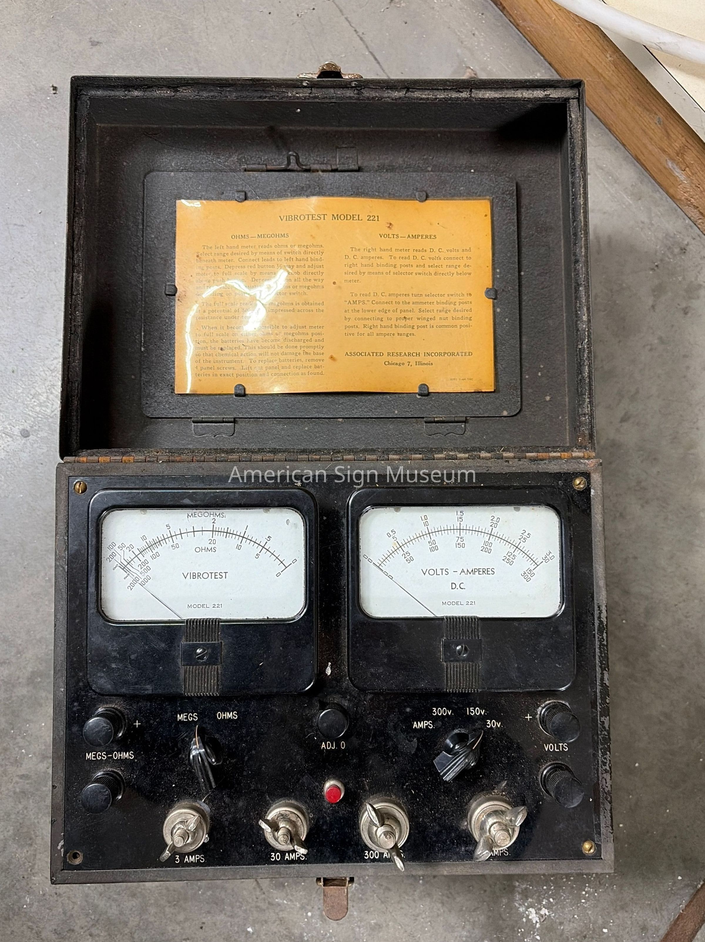 Vibrotest Electrical Circuit Tester picture number 1