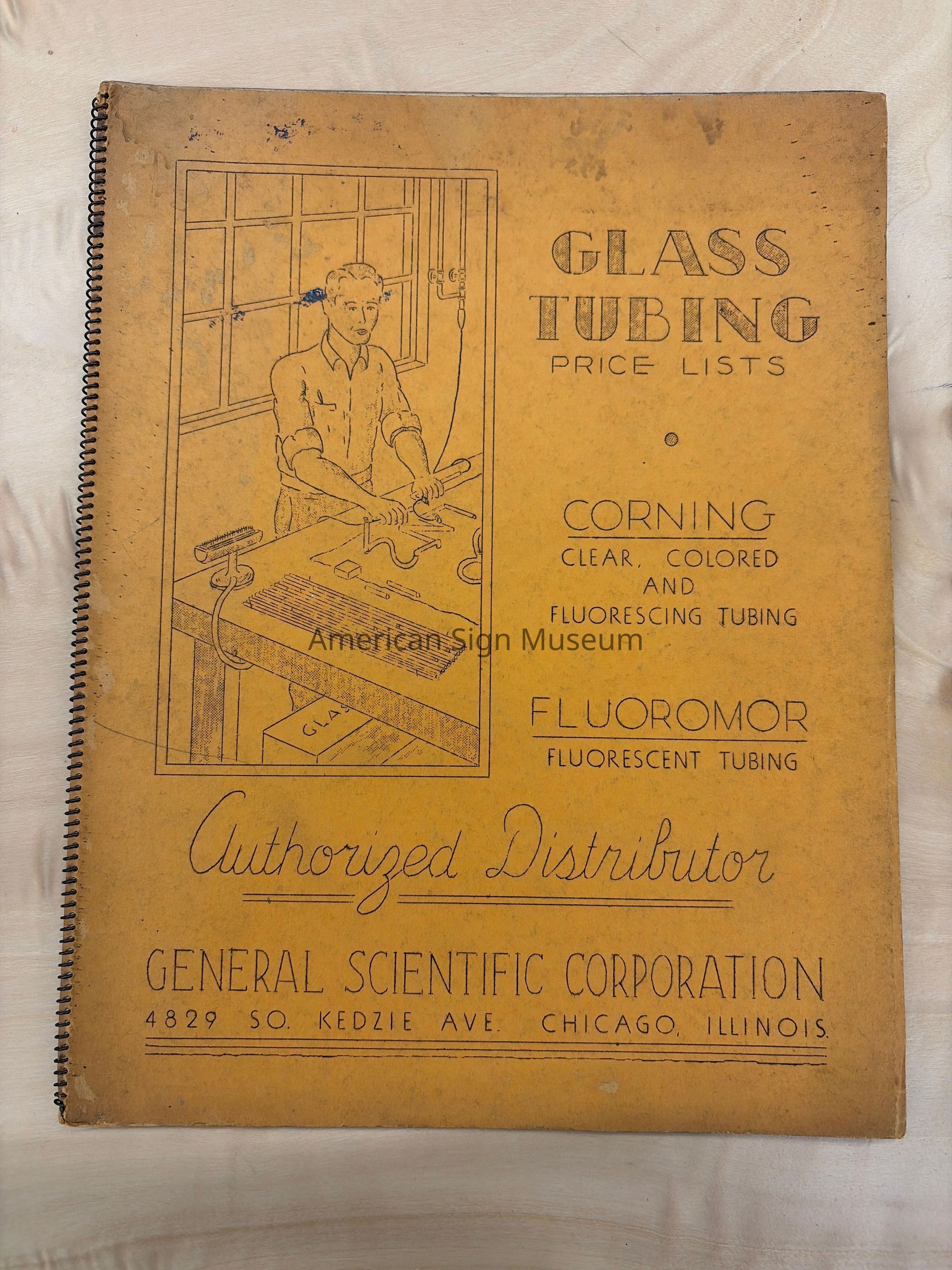 General Scientific Corp. Glass Tubing Price Lists picture number 1