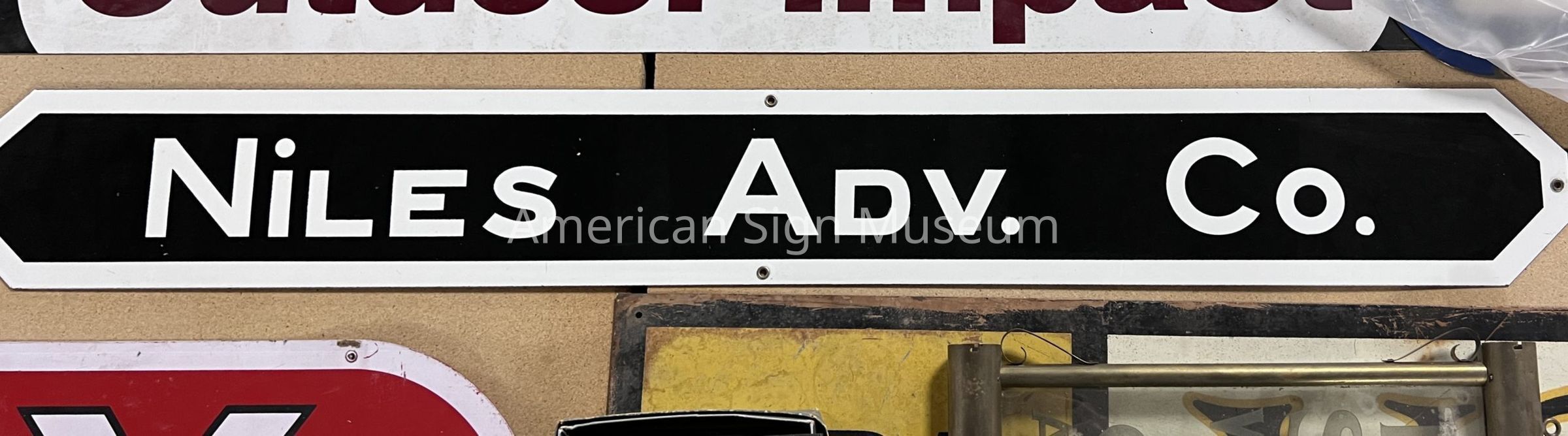 Niles Advertising Sign Tag picture number 1