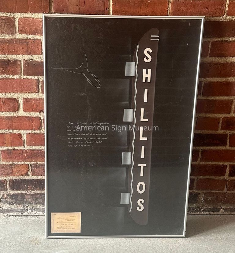 Shillitos Sign Sketch picture number 1