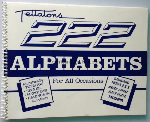 Tettatons 222 Alphabets for all Occasions by Lonnie Tettaton picture number 1