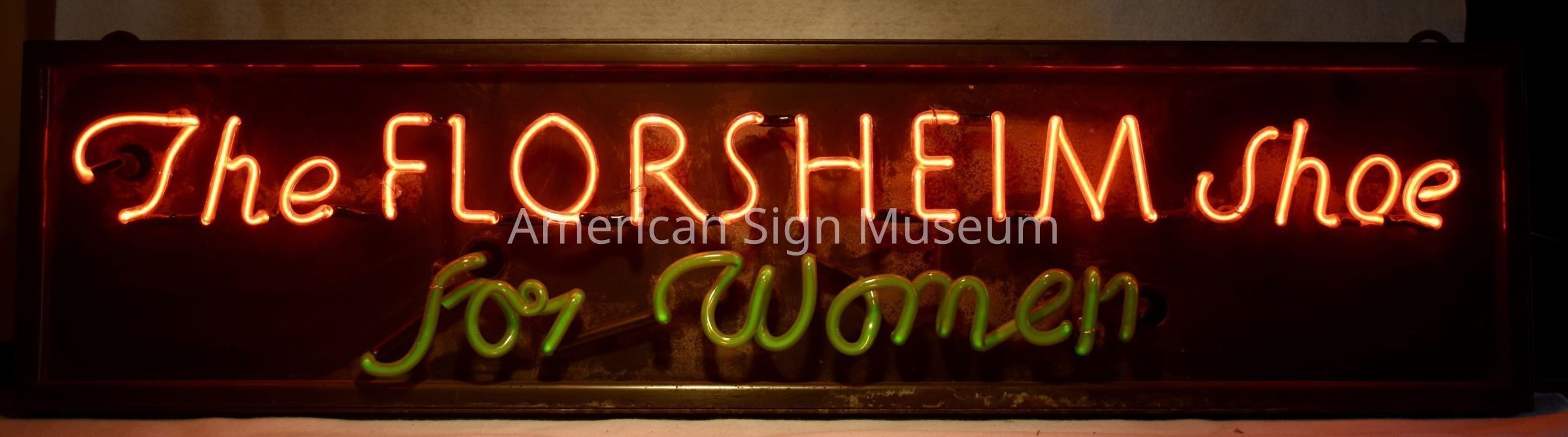 Florsheim Shoes for Women Point-of-Purchase POP Neon Sign picture number 1