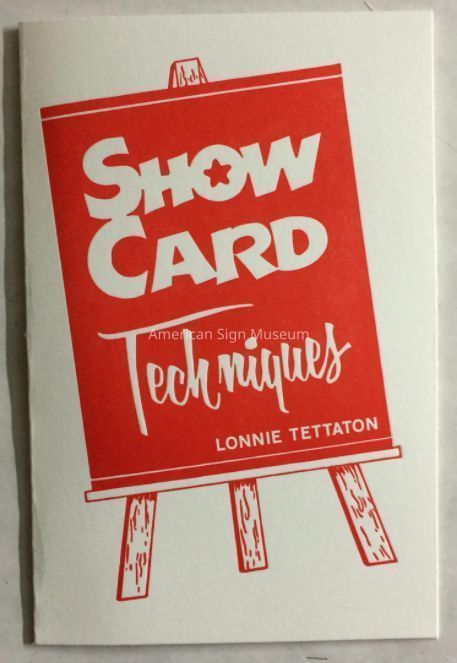 Show Card Techniques by Lonnie Tettaton picture number 1