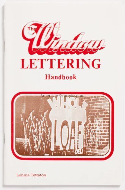The Window Lettering Handbook by Lonnie Tettaton picture number 1