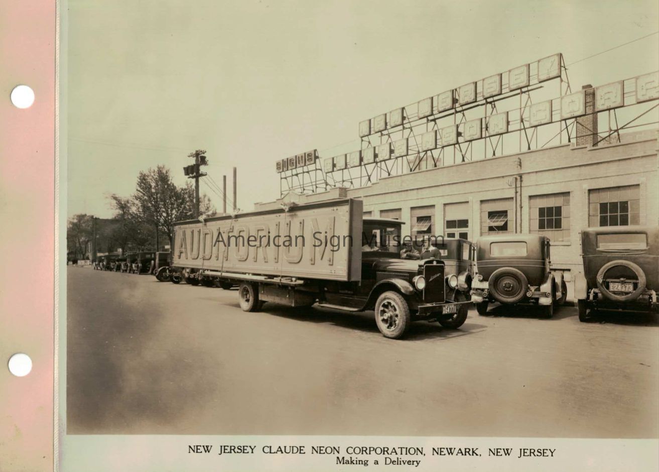 Claude Neon Corp. Newark NJ Photograph picture number 1