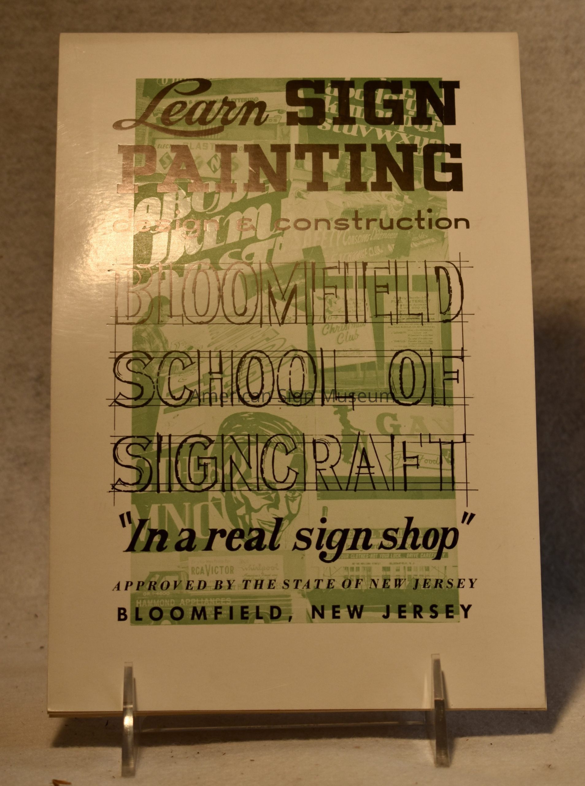 Bloomfield School of Signcraft - Learn Sign Painting Catalogue picture number 1