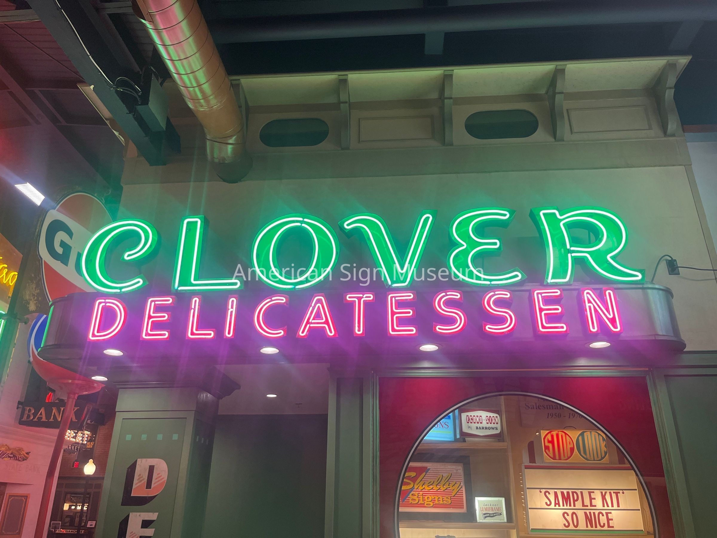 Clover Deli Neon Sign picture number 1