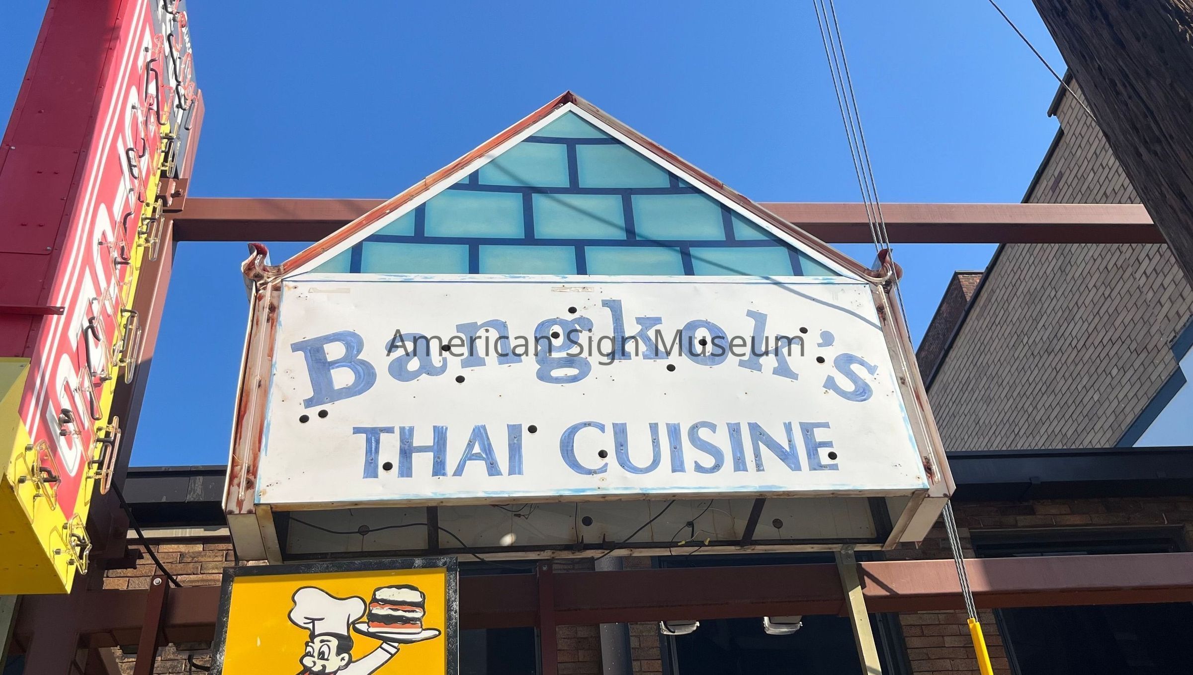 Bangkok's Thai Cuisine Sign picture number 1