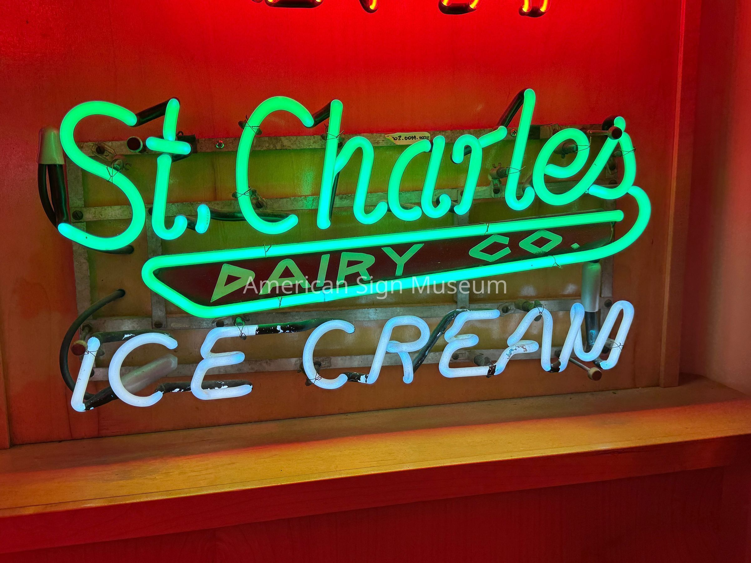 St. Charles Ice Cream Neon Sign picture number 1