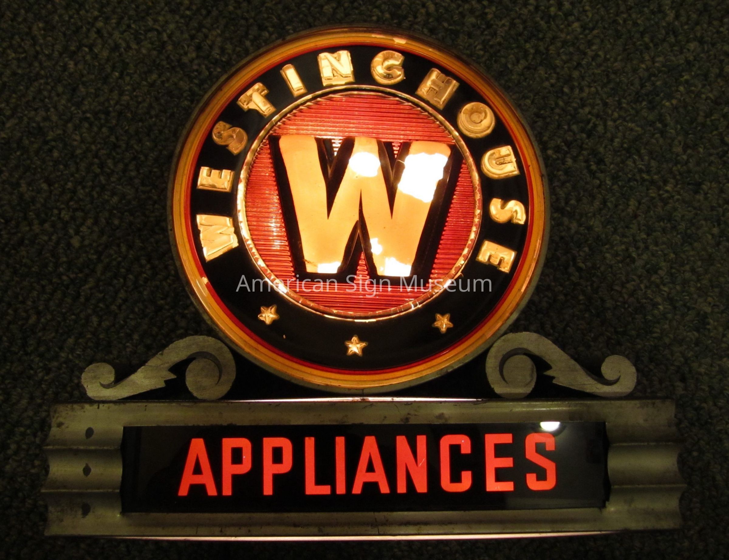 Westinghouse Glass Point-of-Purchase Sign picture number 1