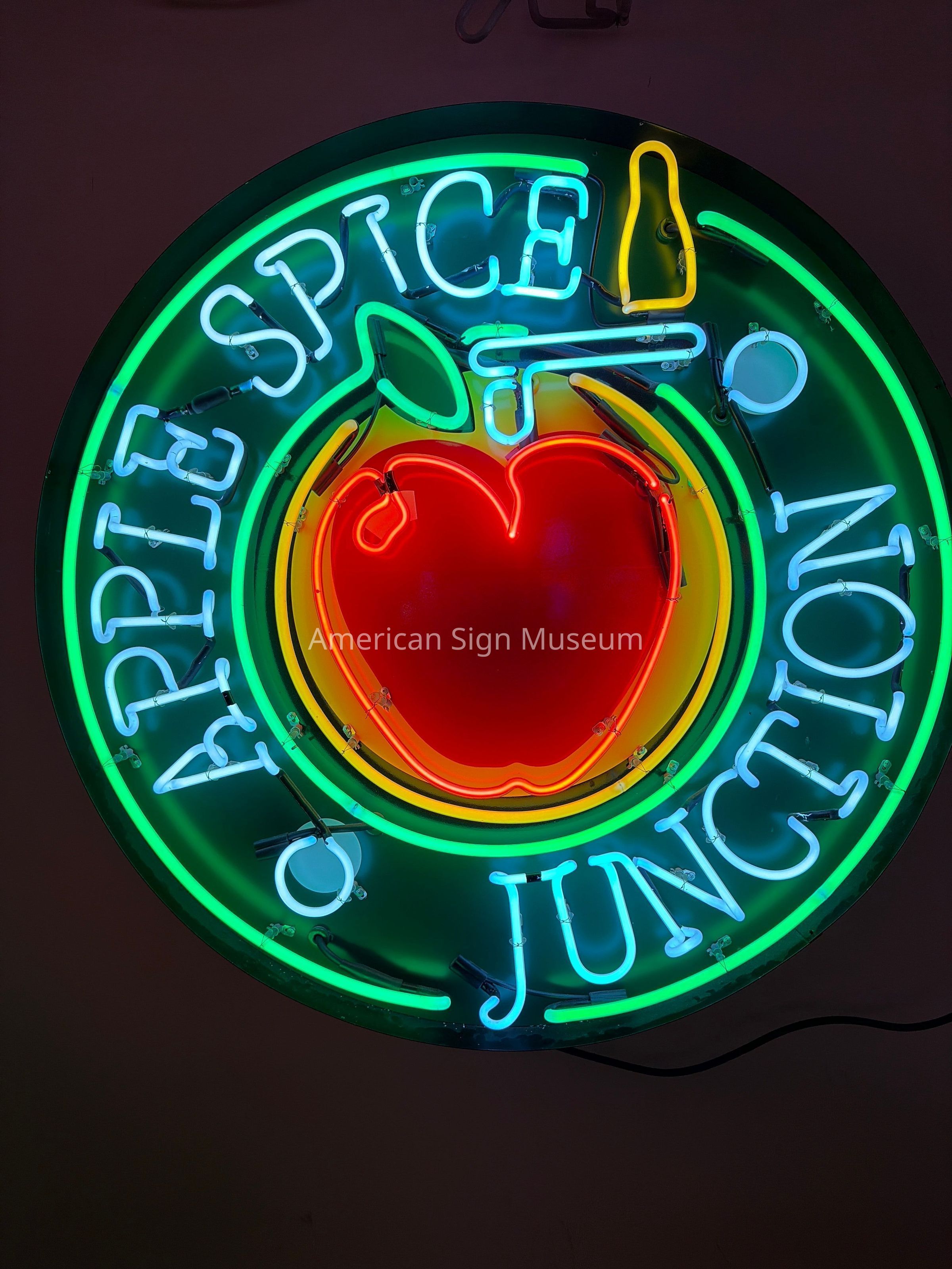 Apple Spice Junction Neon Sign picture number 1