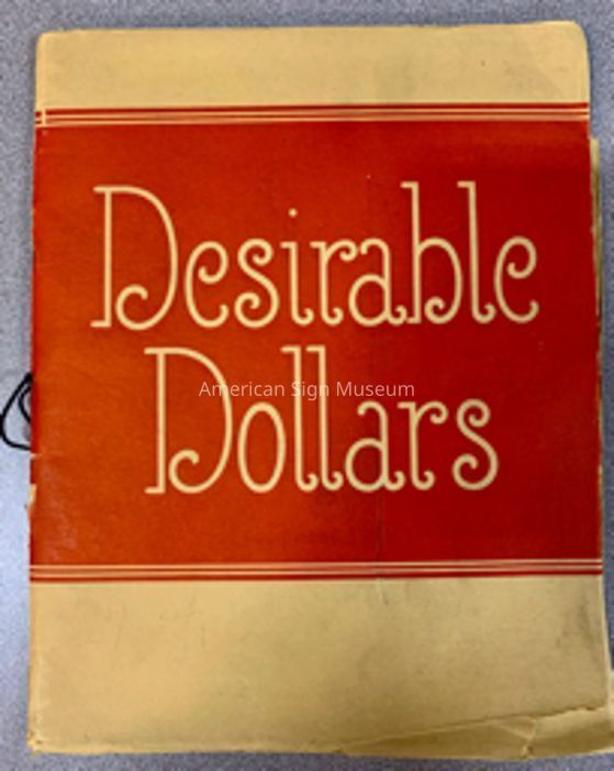 Federal Sign Desirable Dollars Catalogue picture number 1