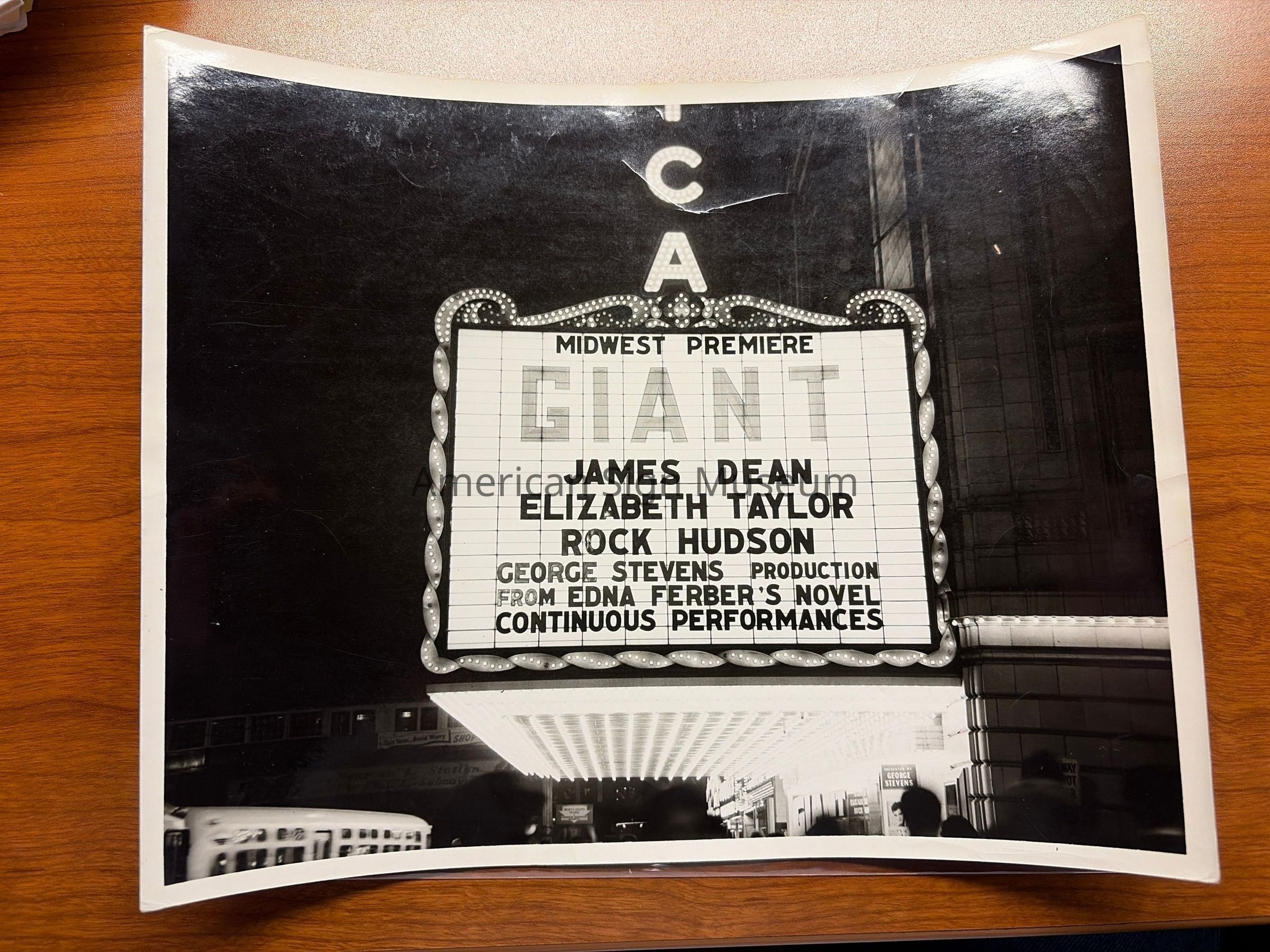 Midwest Premiere of Giant Reader Board Sign Photograph picture number 1