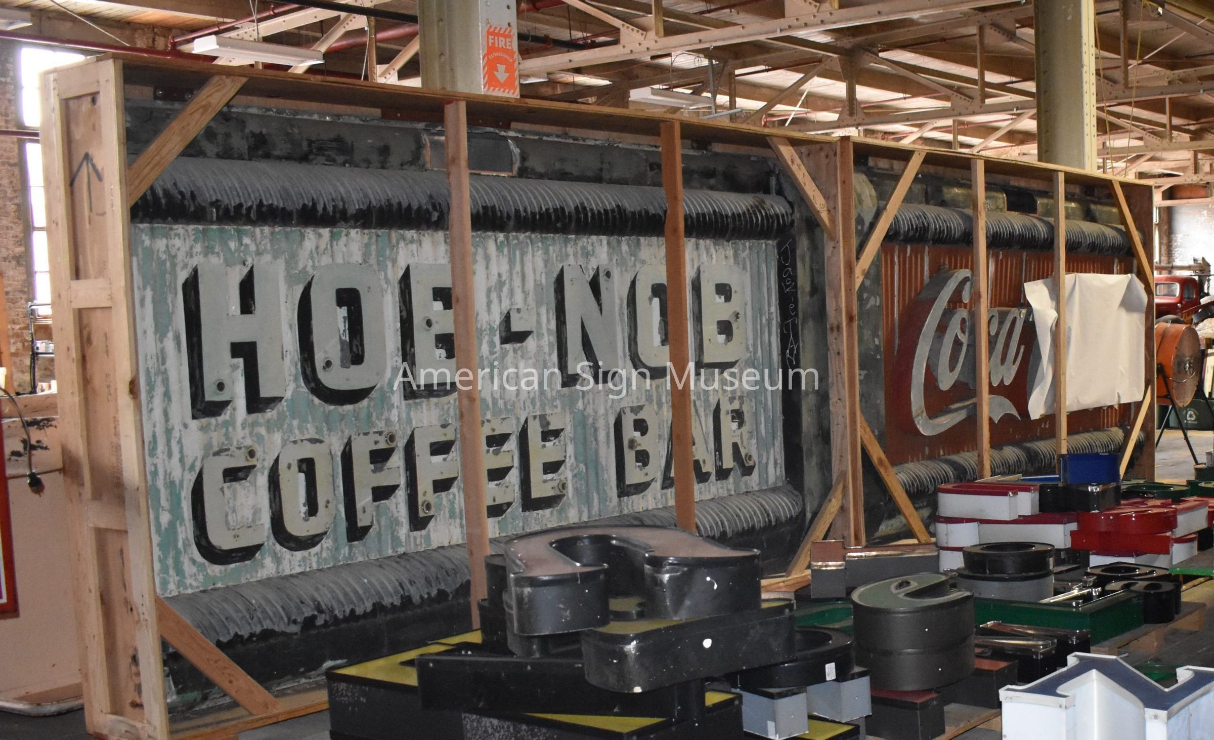 Hob Nob Cafe Coca-Cola Sign picture number 1