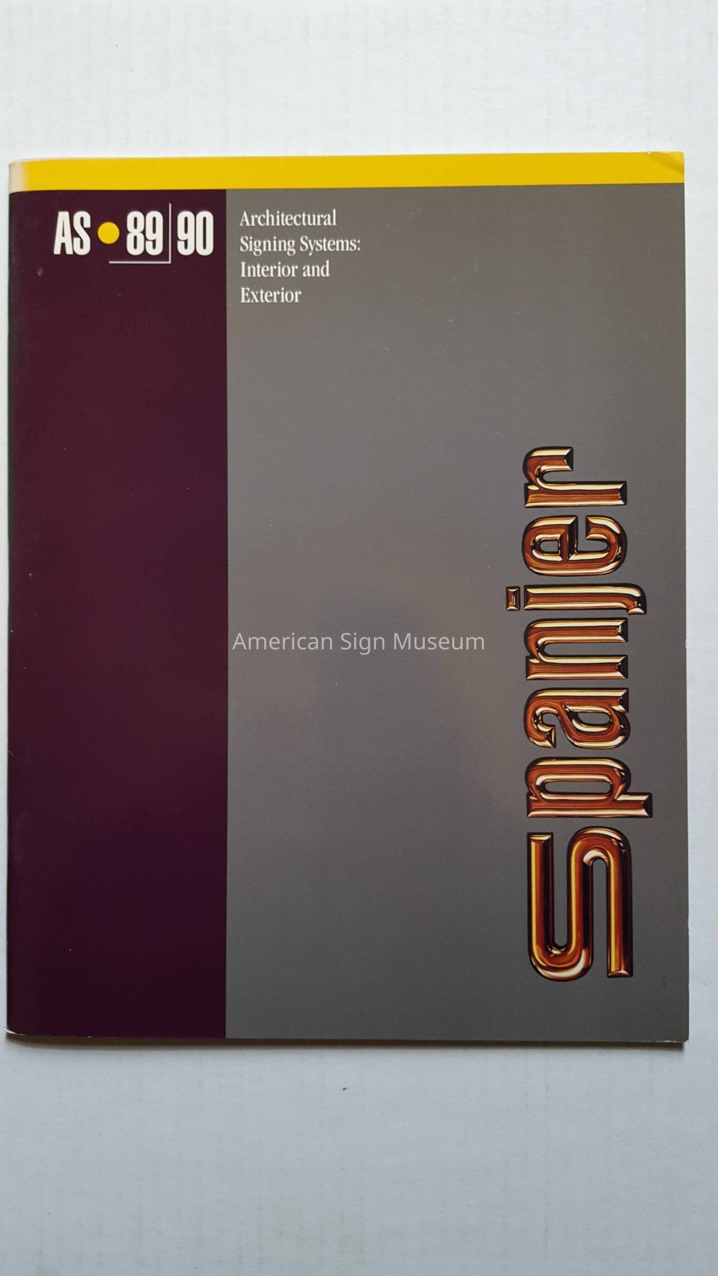 Spanger Sign Systems Catalogue picture number 1