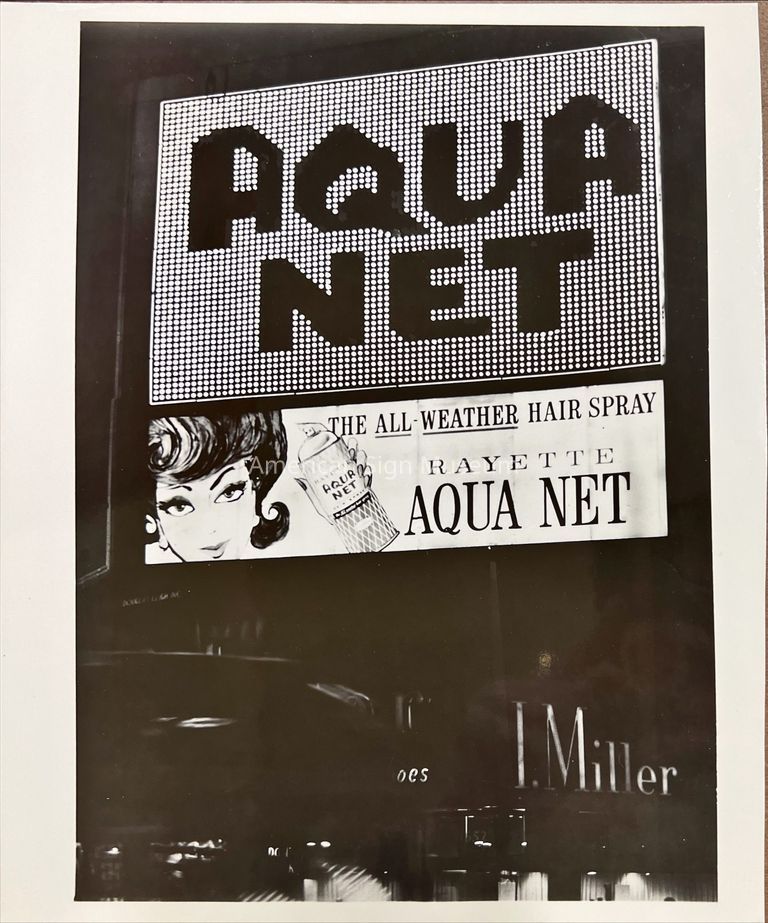 Aqua Net Epok Sign - Photograph picture number 1