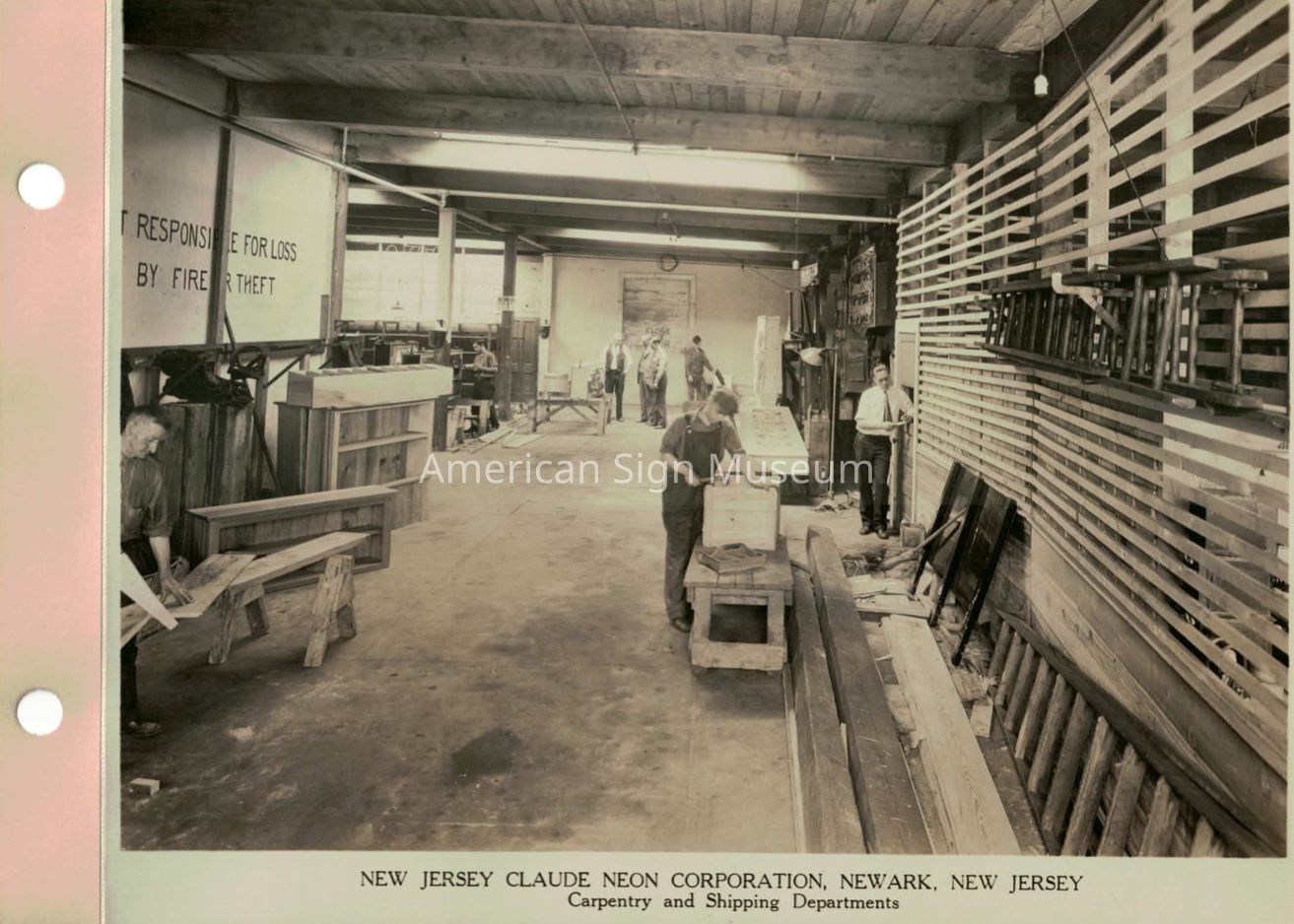 Claude Neon Corp. Newark NJ Photograph picture number 1