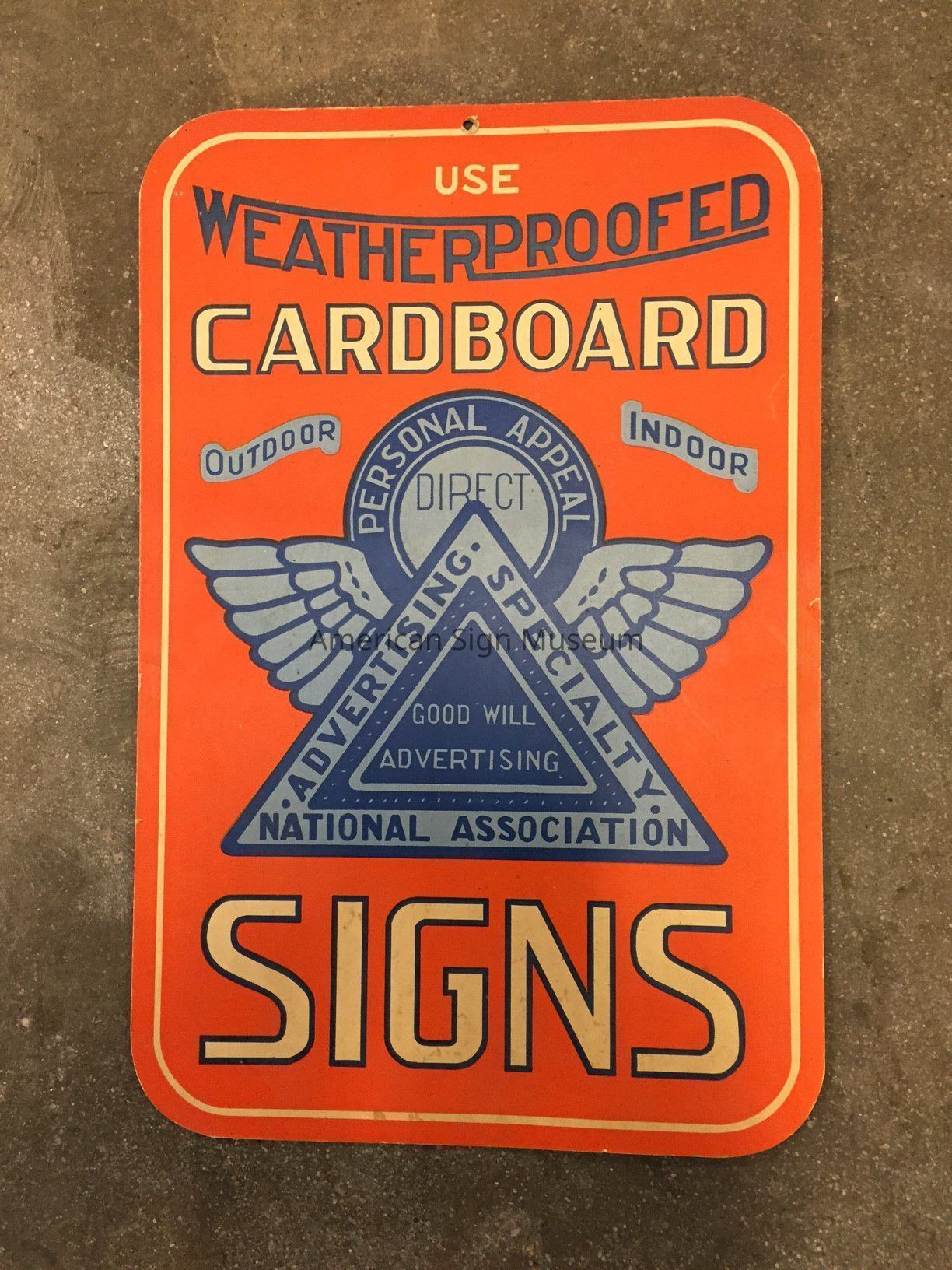 Use Weatherproofed Cardboard Signs picture number 1