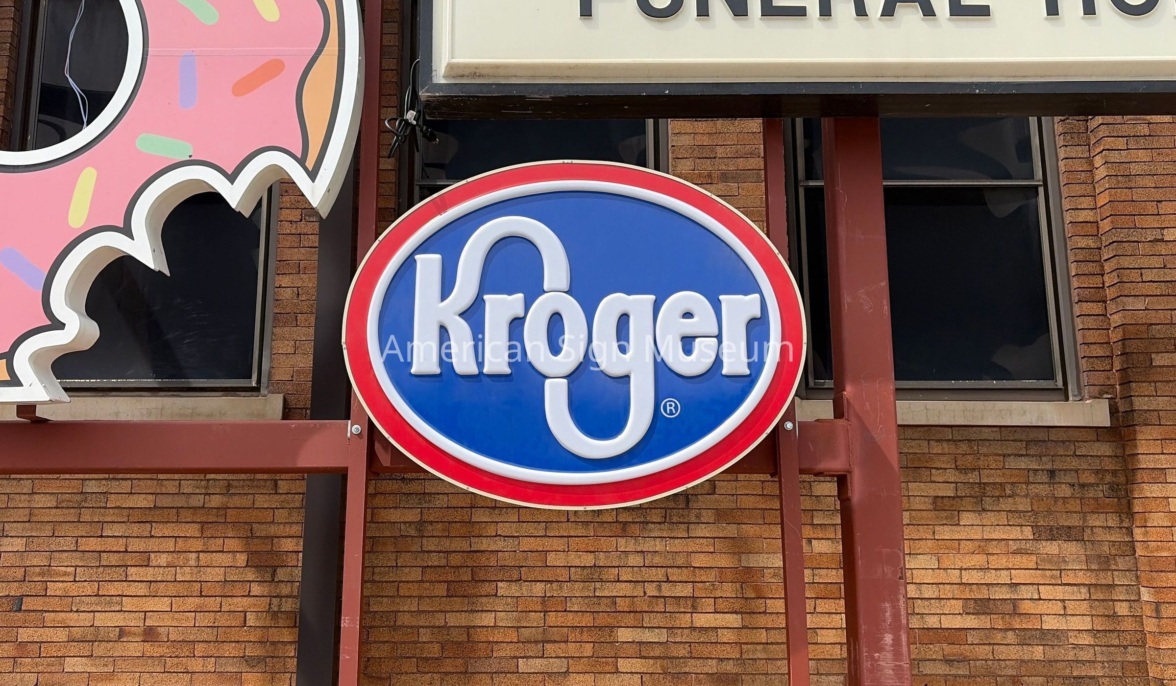 Kroger Plastic Sign picture number 1