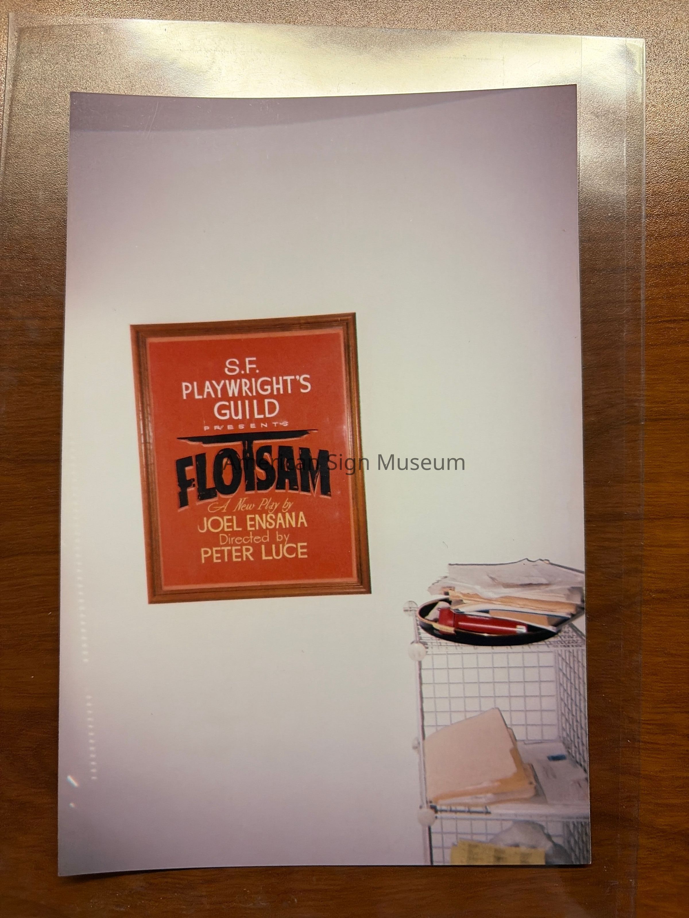 Flotsam Show Card Photograph picture number 1